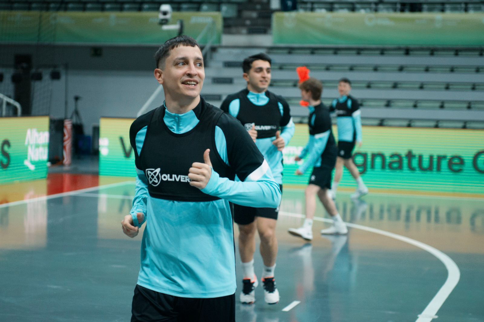 Tecnología GPS de OLIVER PRO en fútbol sala